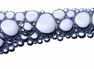 bubbles isolated on white