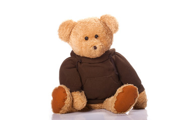 Teddy-bear isolated on a white background