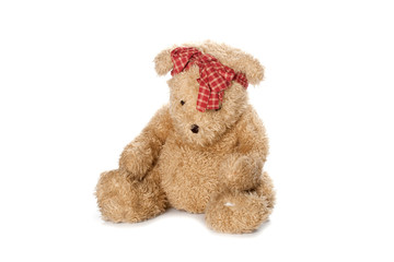 Teddy-bear isolated on a white background
