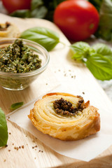 Pesto appetizer
