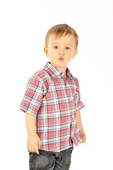 portrait of a little boy