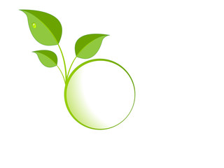 green leaves logo