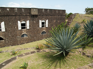 Fort Napoléon et jardin, les Saintes, Guadeloupe