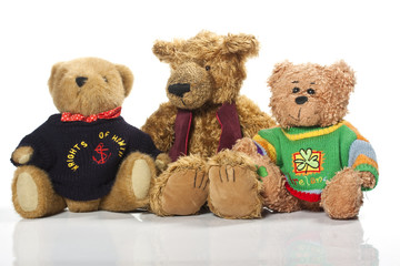 Teddy-bear isolated on a white background