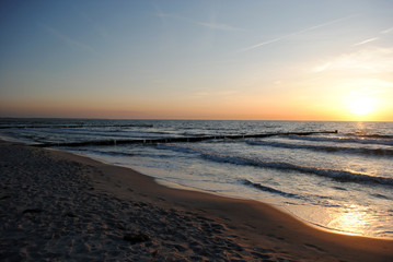 Beautiful Sunset at the Beach
