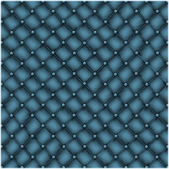 Seamless texture leather quilted a sofa