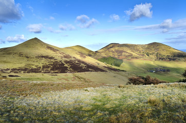 Landscape from Scotland's Pentlands Hills