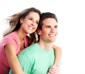 Young couple in love