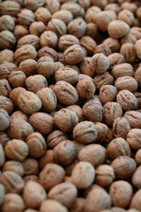 A lot of walnut