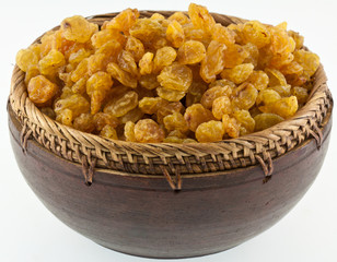 bol de raisins secs