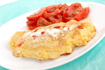 FRITTATA RIPIENA DI RICOTTA