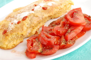 FRITTATA  E POMODORO