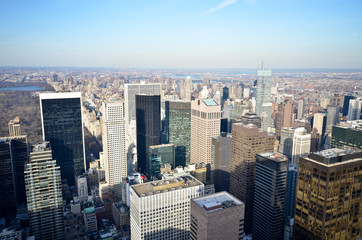Fototapeta na wymiar Manhattanie