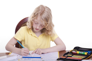 Blondes M&auml;dchen