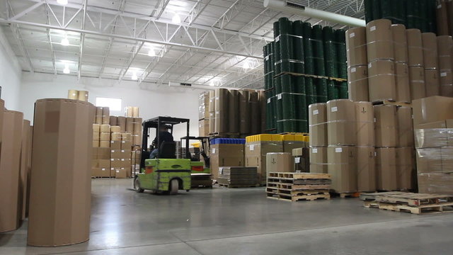 Warehouse Forklift 2
