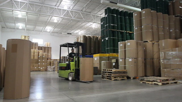 Warehouse Forklift 2