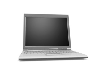 professional Laptop isolated on white background