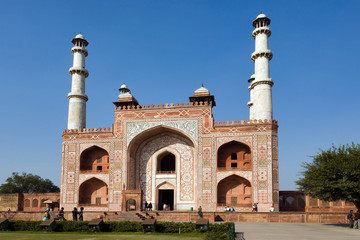 Akbar mausoleum, rajasthan, india