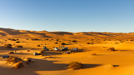 Camping in the Dunes - Awbari Sand Sea, Sahara Desert, Libya