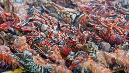 grillade de langoustes