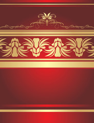 Retro background. Wrapping. Vector