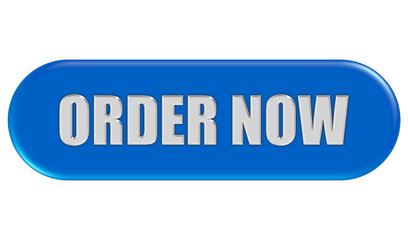 Button blau Seiten rund ORDER NOW