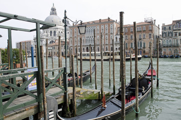 Gondel auf dem Canal Grande, Venedig