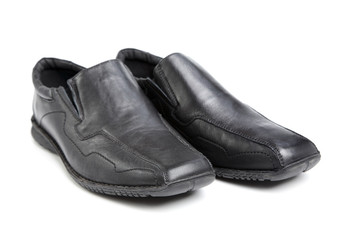Pair of black man's shoes
