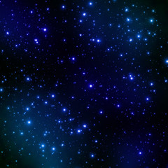 Fototapeta premium Star on space at night