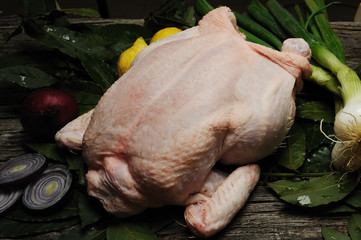 pollo intero