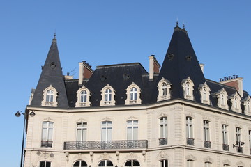 Fototapeta na wymiar Hôtel particulier à Paris