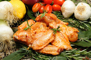 alette di pollo piccanti