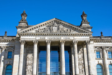 Entrance to the Reichstag