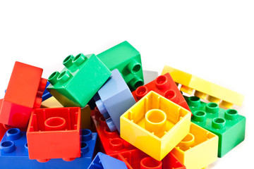 Naklejka premium Building blocks