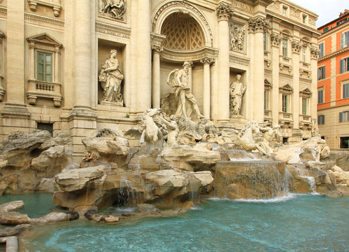 Trevi Fountain. Rome.