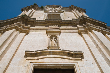 St. Agostino Church. Matera. Basilicata.