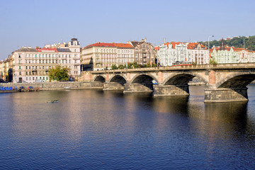 Obraz premium Palackeho Bridge in Prague