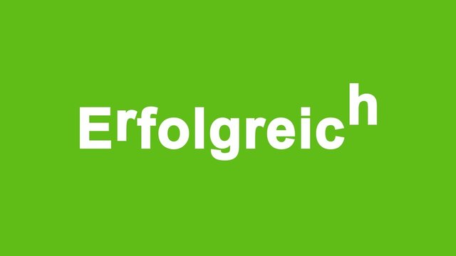 Erfolgreich