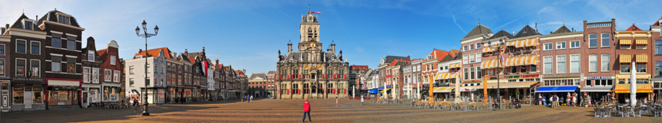 Fototapeta na wymiar Delft, Holandia
