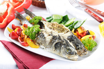 baked fish