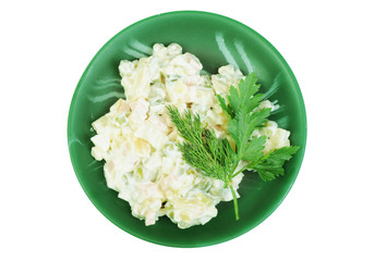 Very tasty and appetizing salad