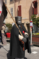 chevalier casque templier