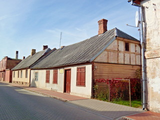 Street in small town