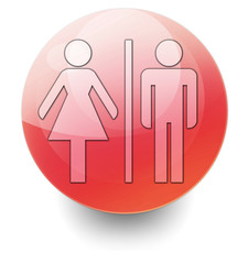 Red Shiny Orb Button 