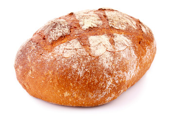 loaf isolated on white