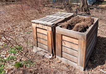 Wooden Compost bins