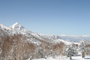Obraz premium snow mountains