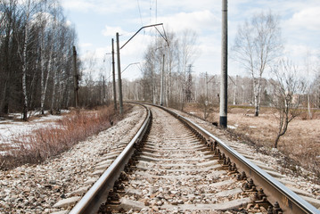 Fototapeta premium railway