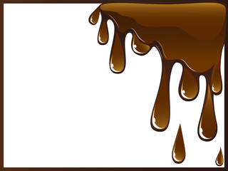 Melted chocolate