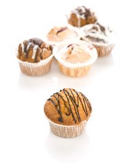 cupcakes isolated